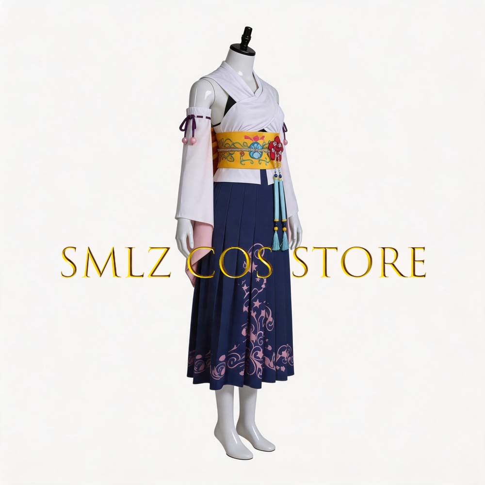 زي تنكري نسائي Smlz FFX يونا م - مراجعة Prop Para Cosplay وسعره